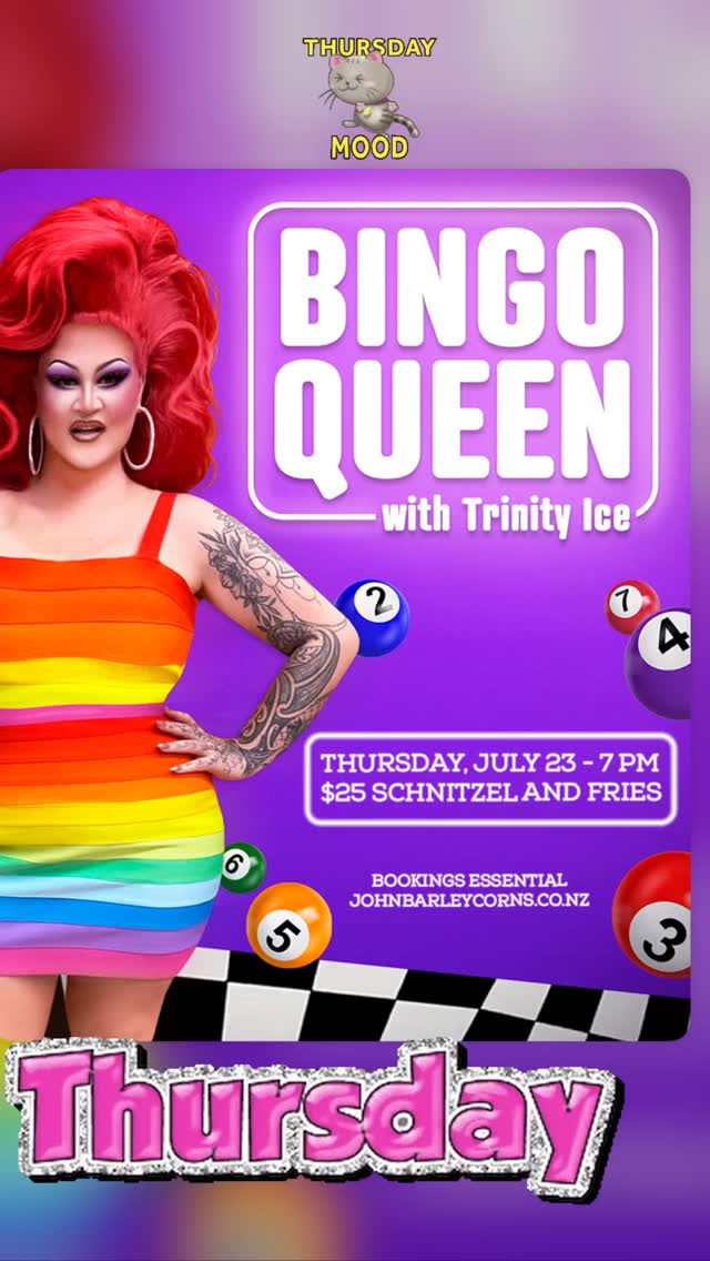 Bingo Queen with Trinity Ice