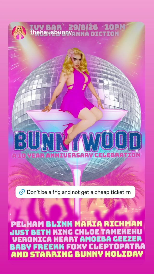 Bunnywood: A 10 Year Anniversary Celebration