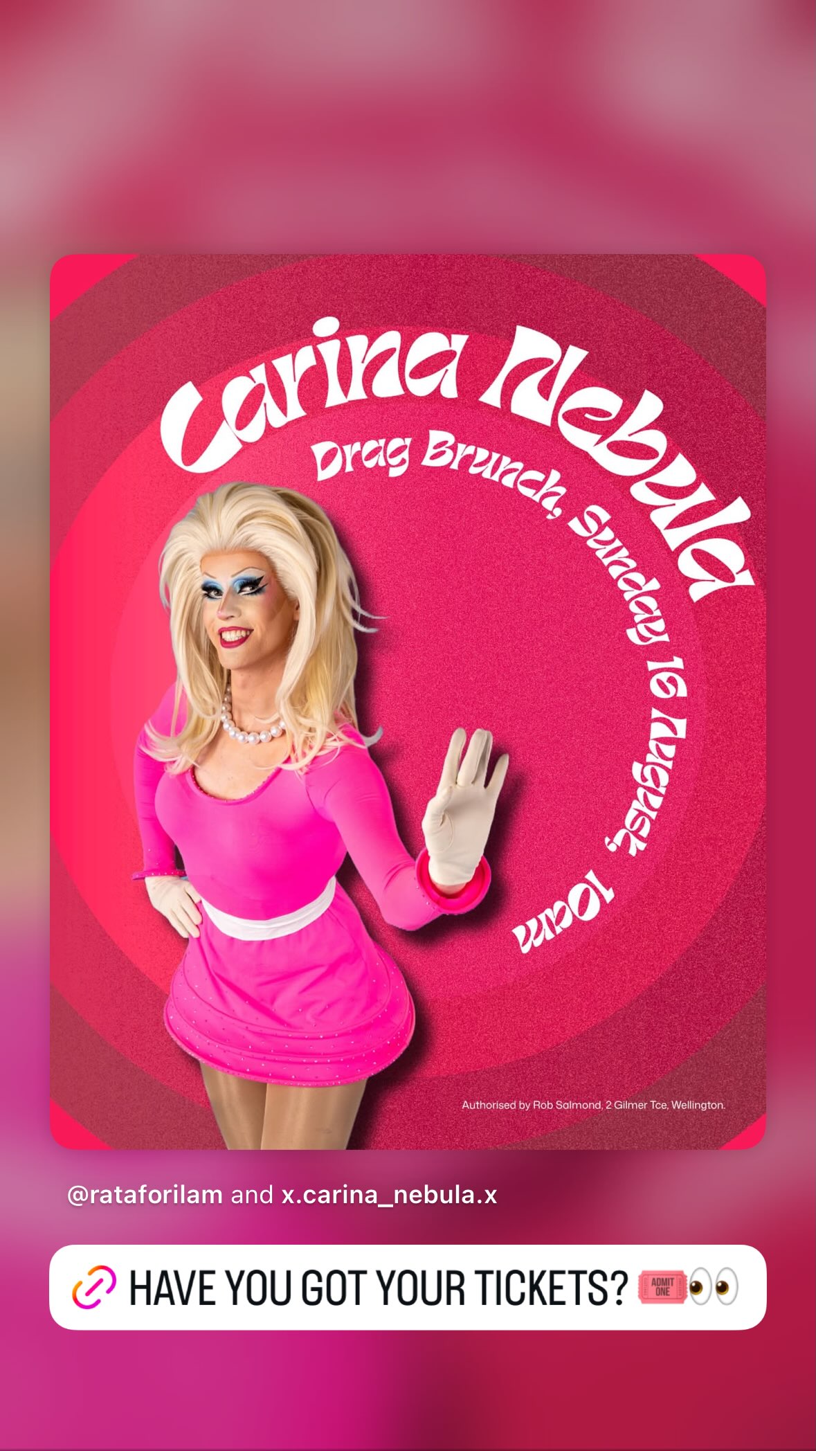 Carina Nebula Drag Brunch