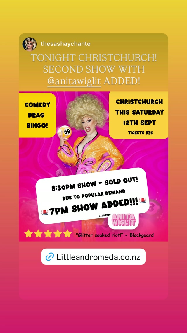 Comedy Drag Bingo