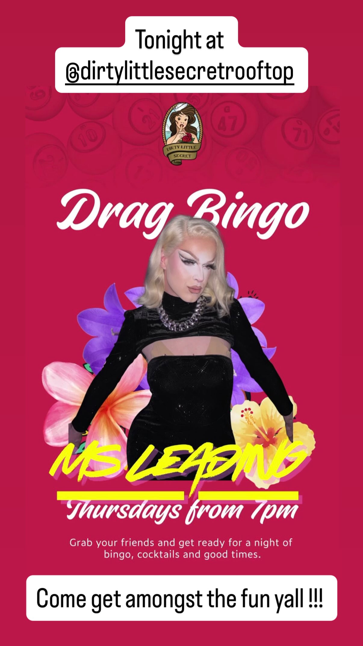 Drag Bingo with Ms Leasing