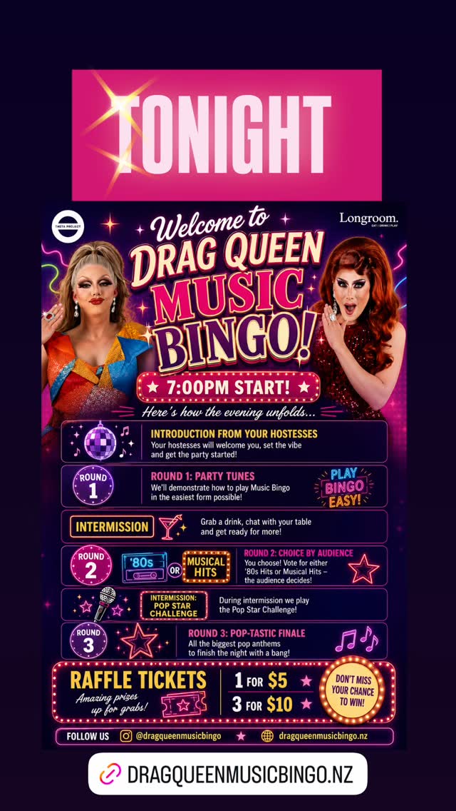Drag Queen Music Bingo