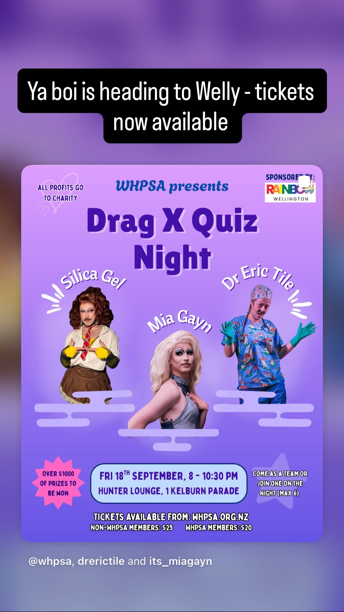 Drag X Quiz Night