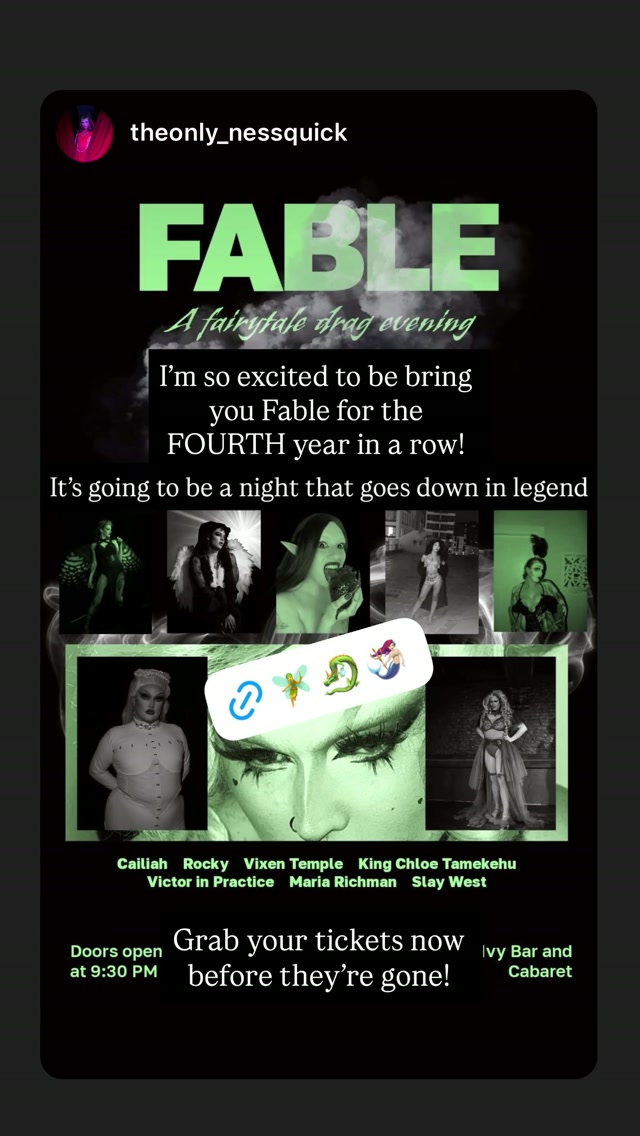 FABLE: A Fairytale Drag Evening