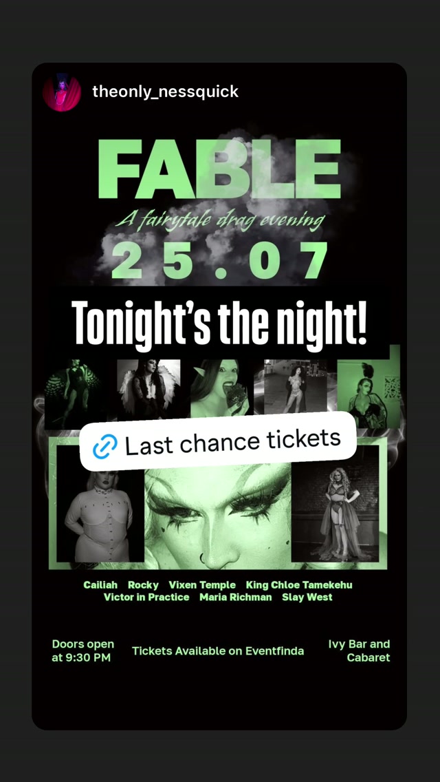FABLE: A Fairytale Drag Evening