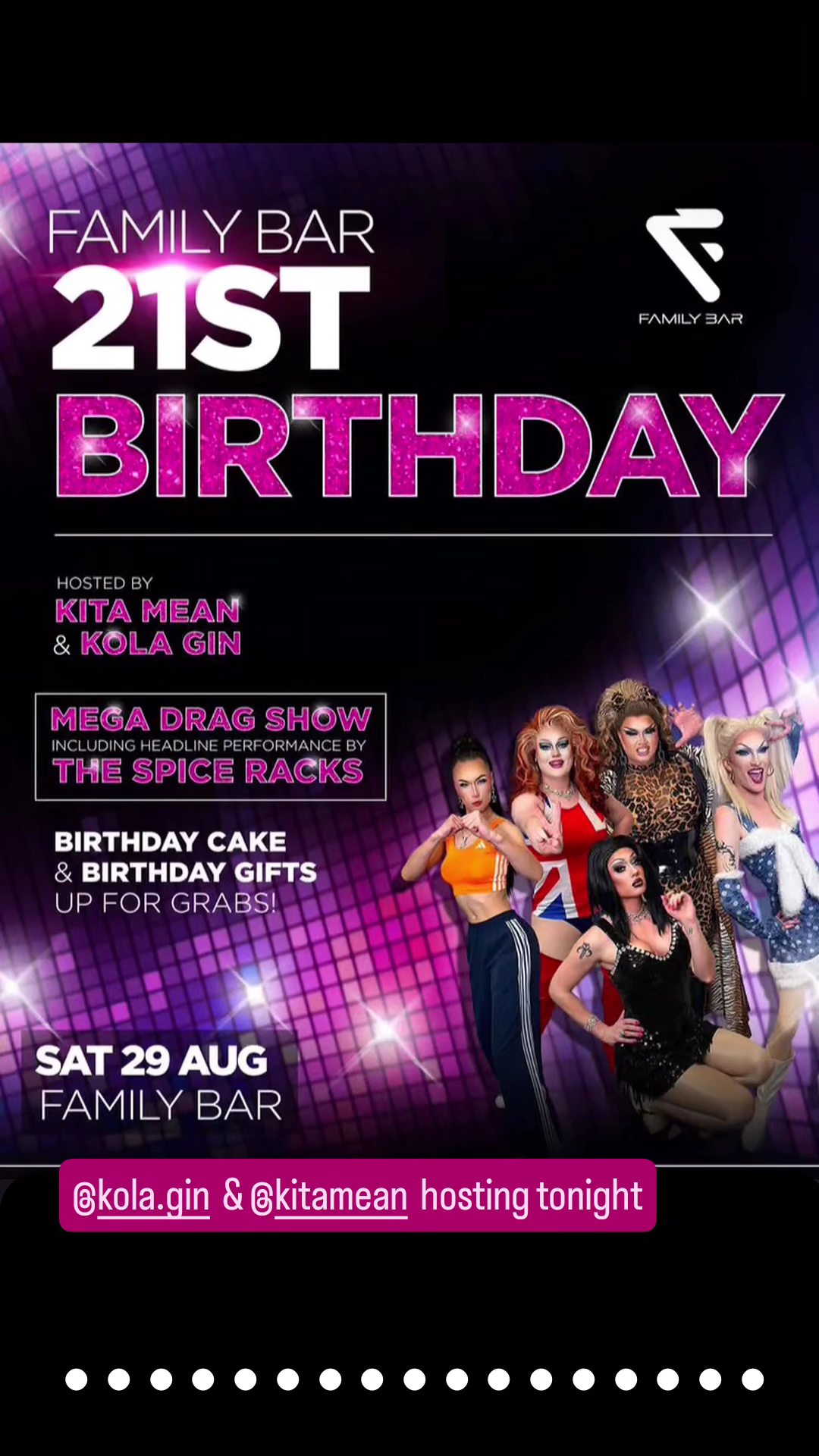 Family Bar 21st Birthday