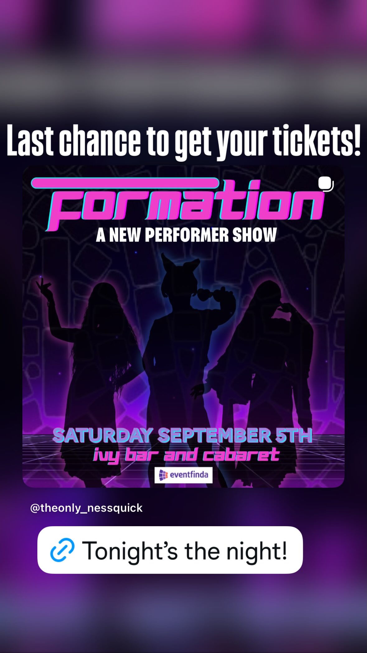 Formation: A New Performer Show