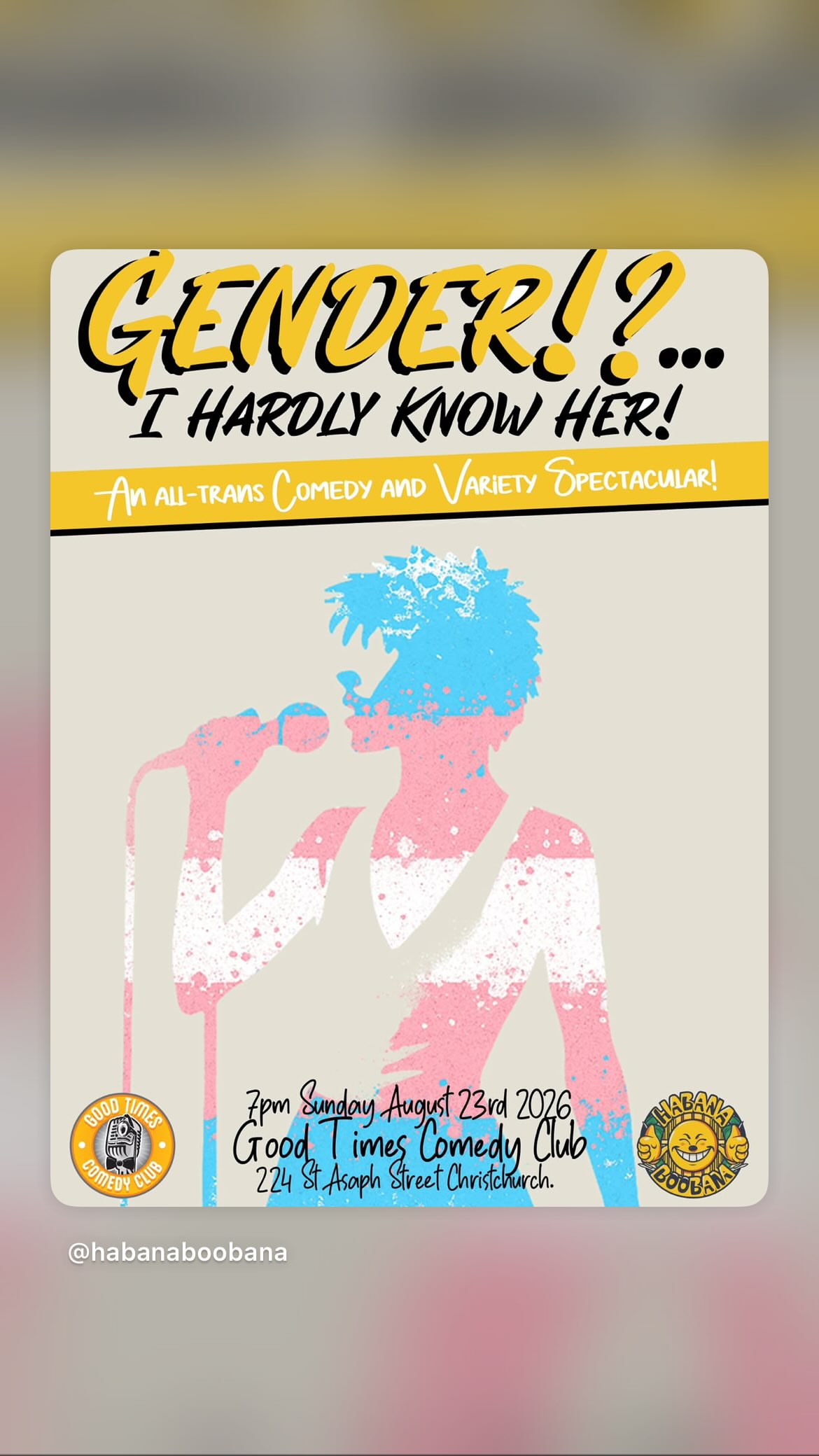 Gender!?... I Hardly Know Her!
