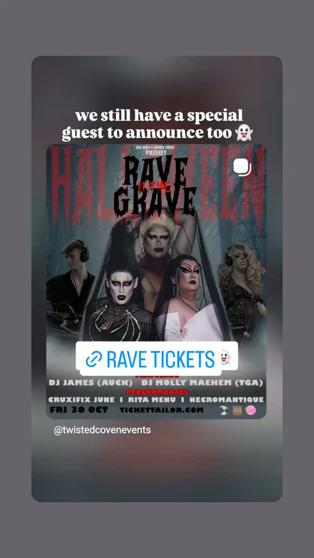 Halloween Rave in the Grave