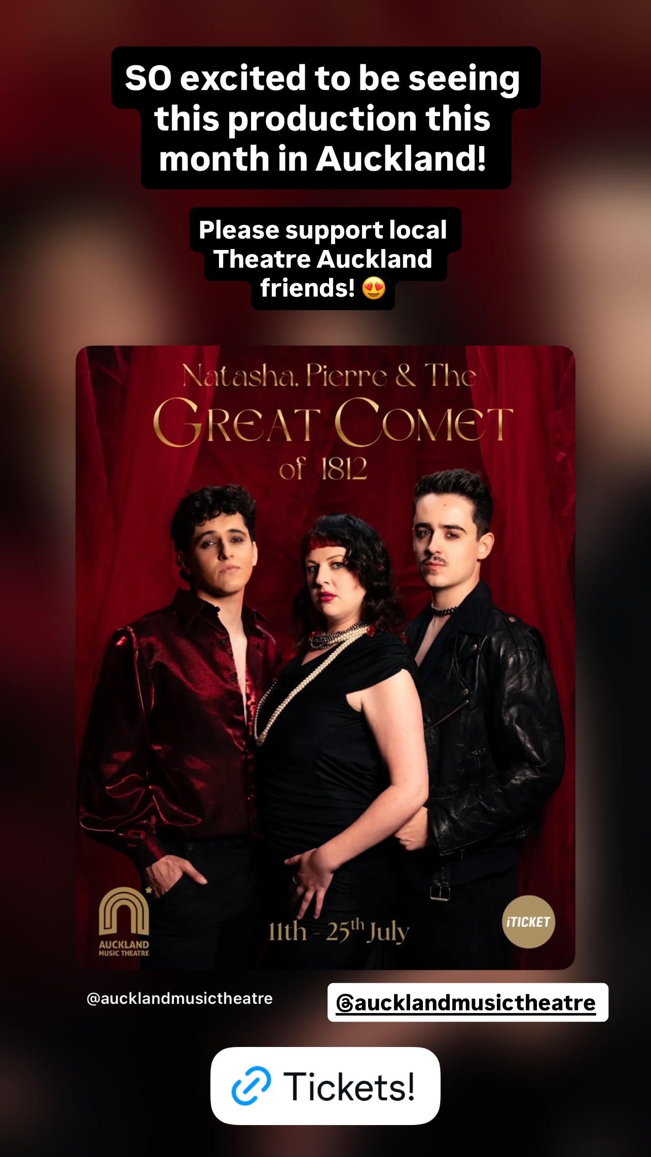 Natasha, Pierre & The Great Comet of 1812