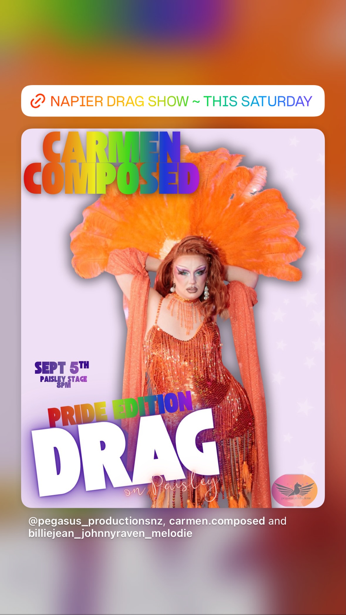 Pride Edition Drag on Paisley