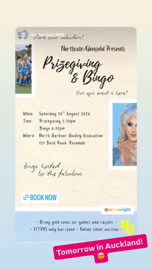 Prizegiving & Bingo
