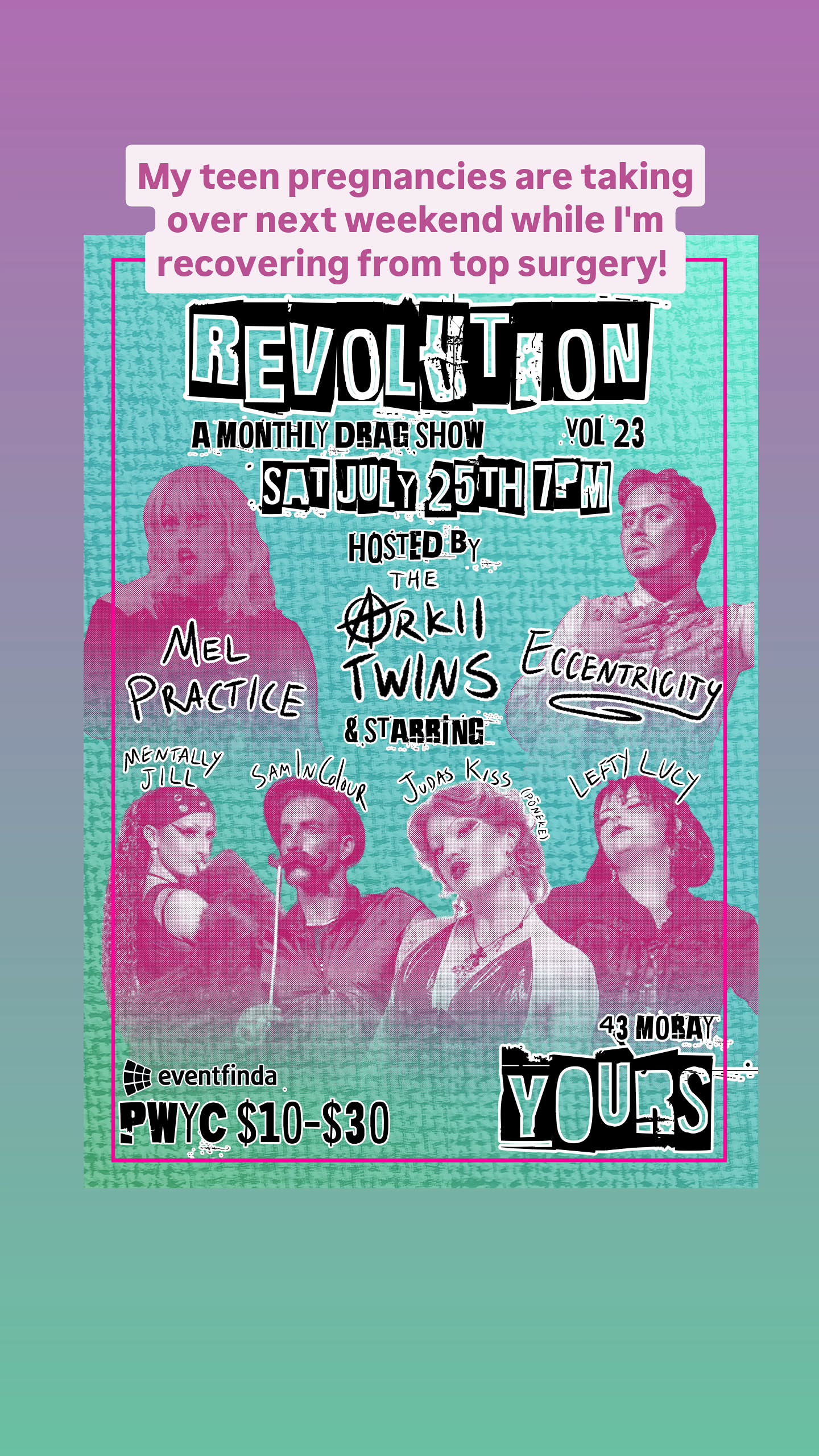 Revolution: A Monthly Drag Show Vol 23