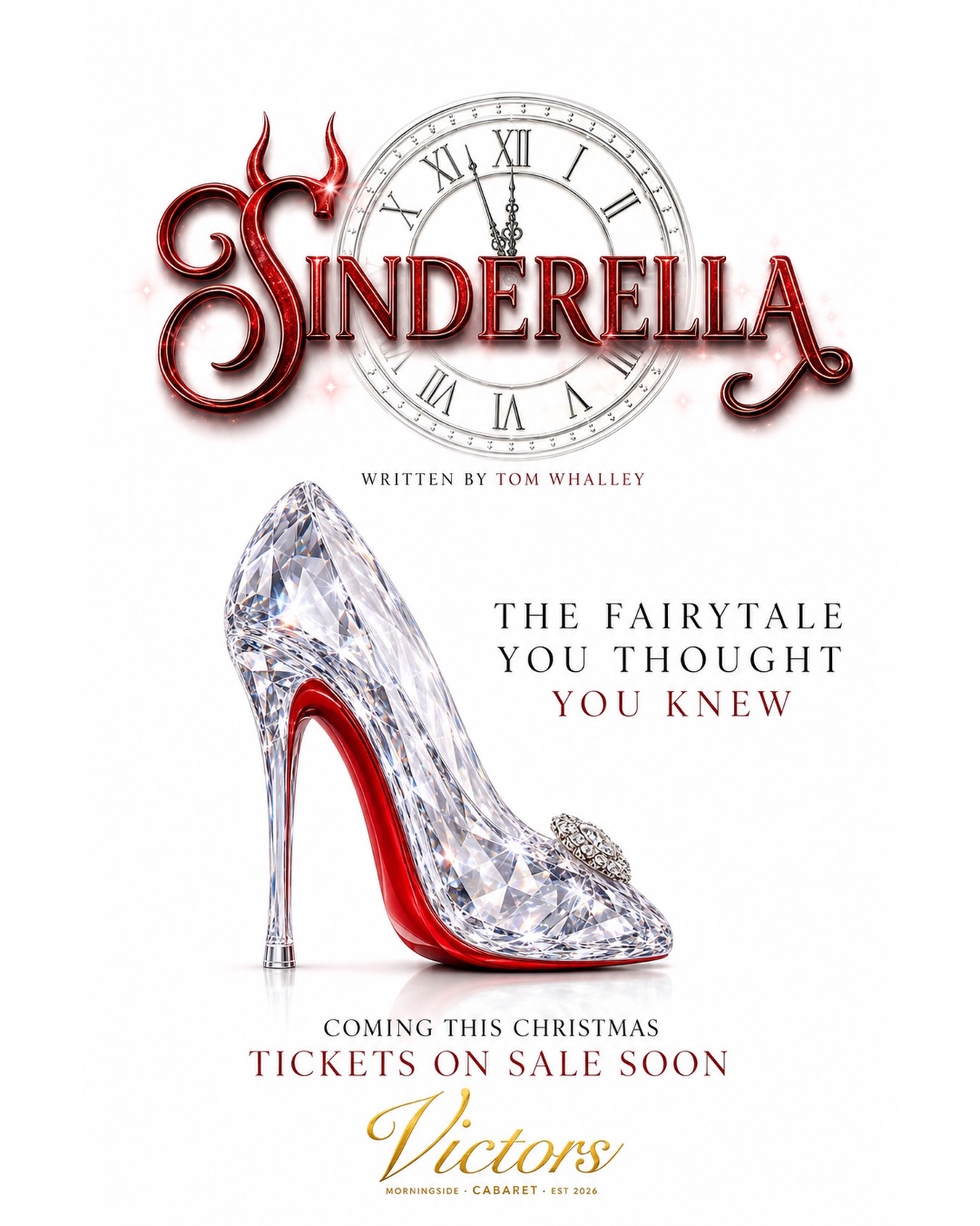 SINDERELLA: A Christmas Panto at Victors Cabaret