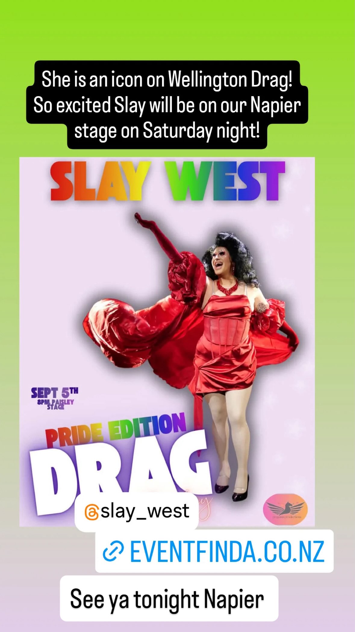 Slay West – Pride Edition Drag