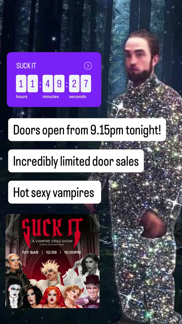 SUCK IT – A Vampire Drag Show