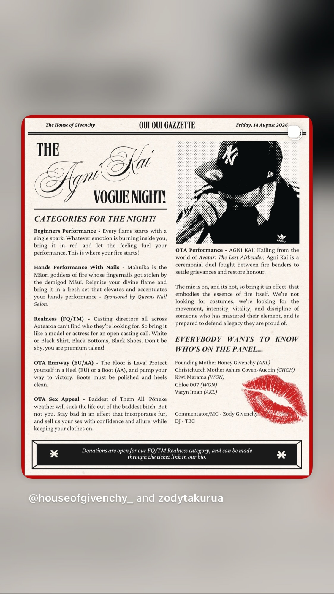 The Agni Kai Vogue Night!