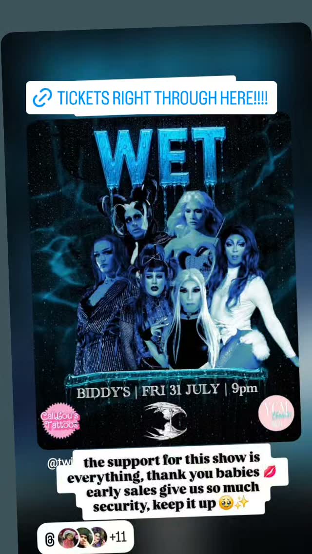 Twisted Coven Presents: WET — A Drag Show