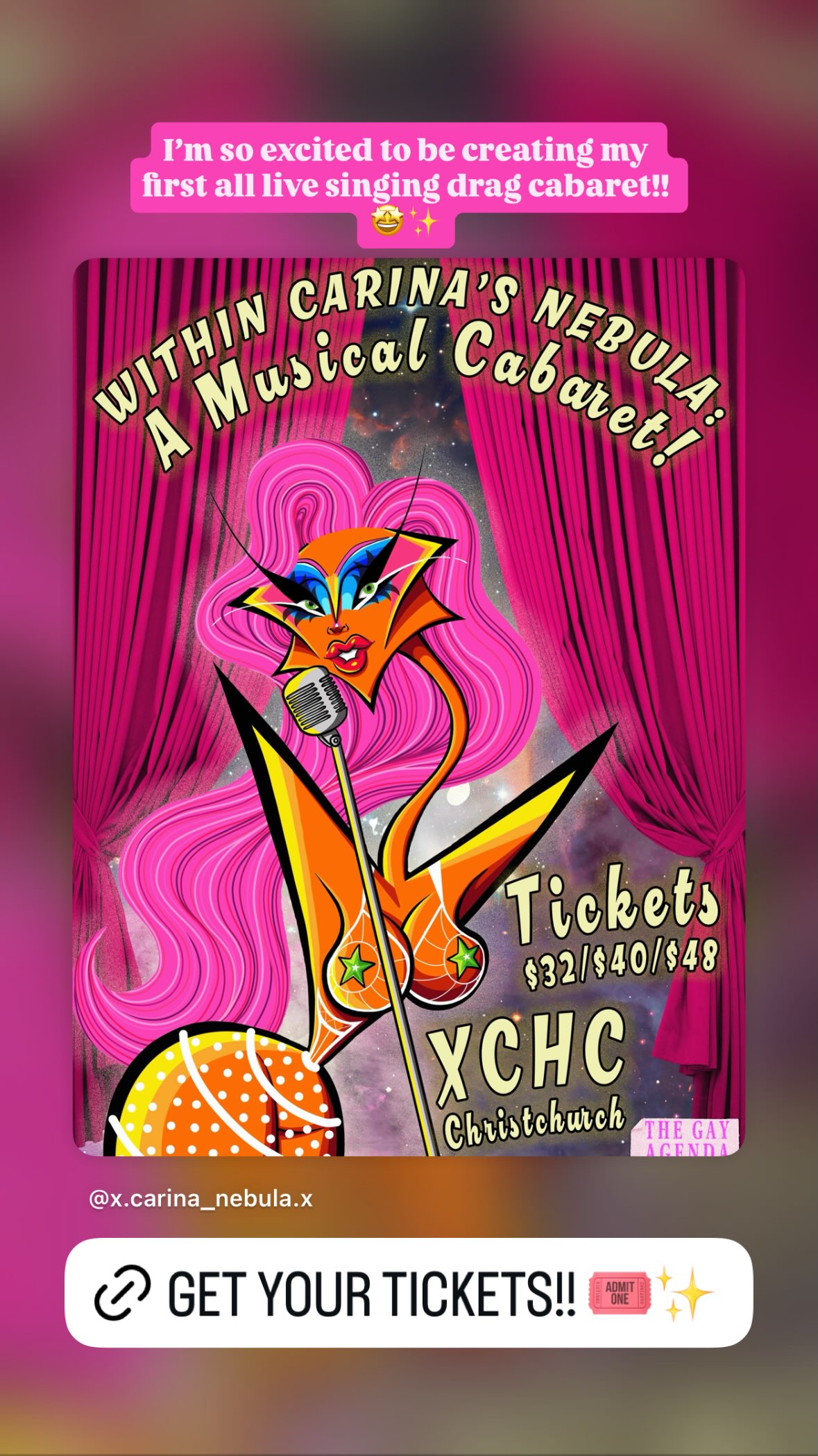 Within Carina's Nebula: A Musical Cabaret!