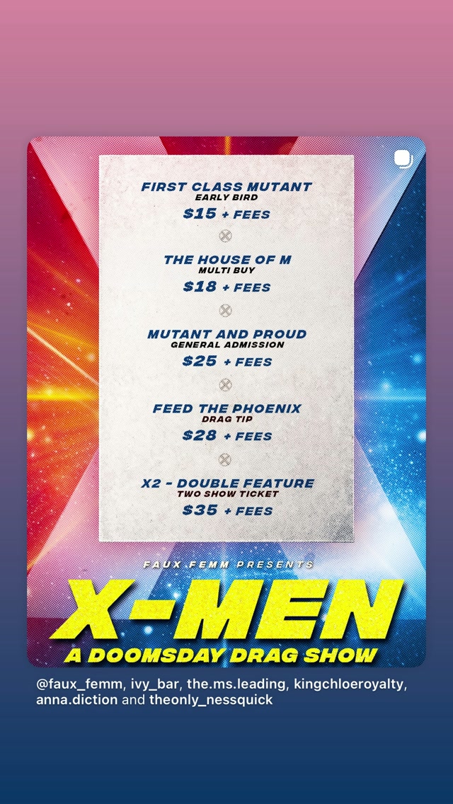 X-Men: A Doomsday Drag Show